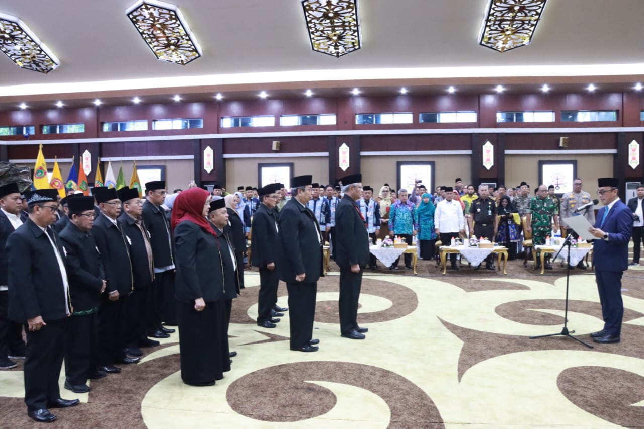 Plt. Sekda H. M. Katma F. Dirun Saksikan Pelantikan Dewan Pengawas dan Dewan Hakim MTQ KORPRI VII Tingkat Nasional Tahun 2024