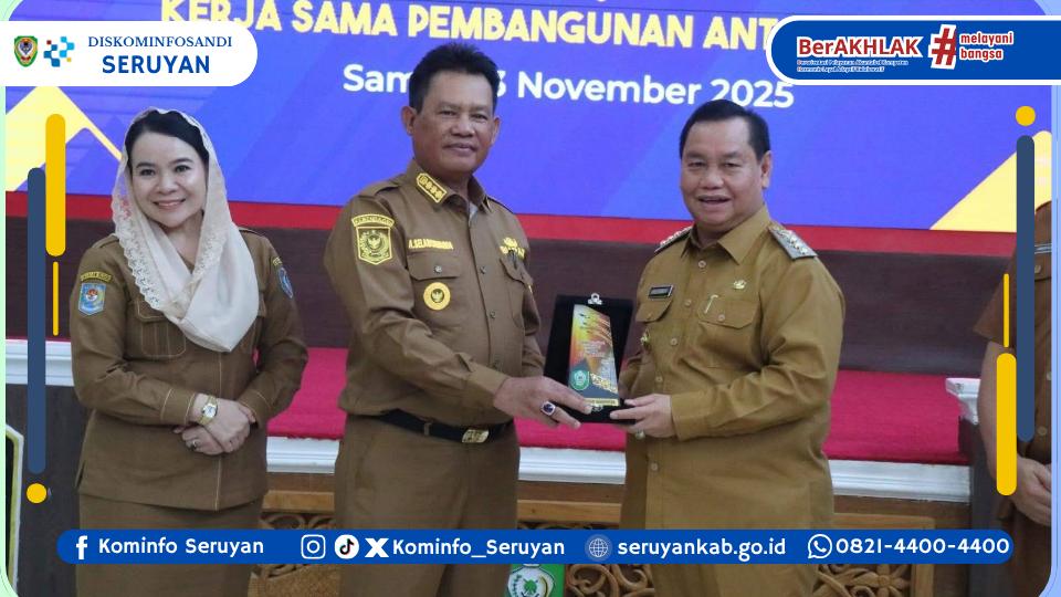 Perkuat Sinergi Antar Daerah, Bupati Seruyan Tandatangani MoU dengan Pemkab Kotim