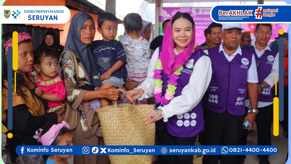 Buka Germas Desa Sungai Undang, Ketua Tim Pembina Seruyan Tekankan Pentingnya Posyandu Sebagai Ujung Tombak