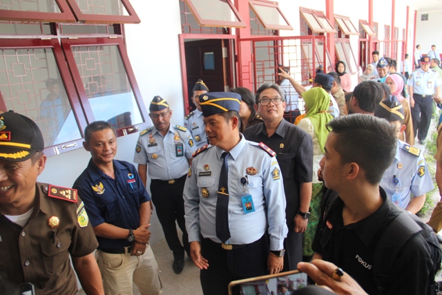 Resmi Pindah Ke Kantor Baru LPKA Kelas II Palangka Raya Diharapkan Mampu Menjadi Wadah Pembinaan Anak Yang Berhadapan Dengan Hukum