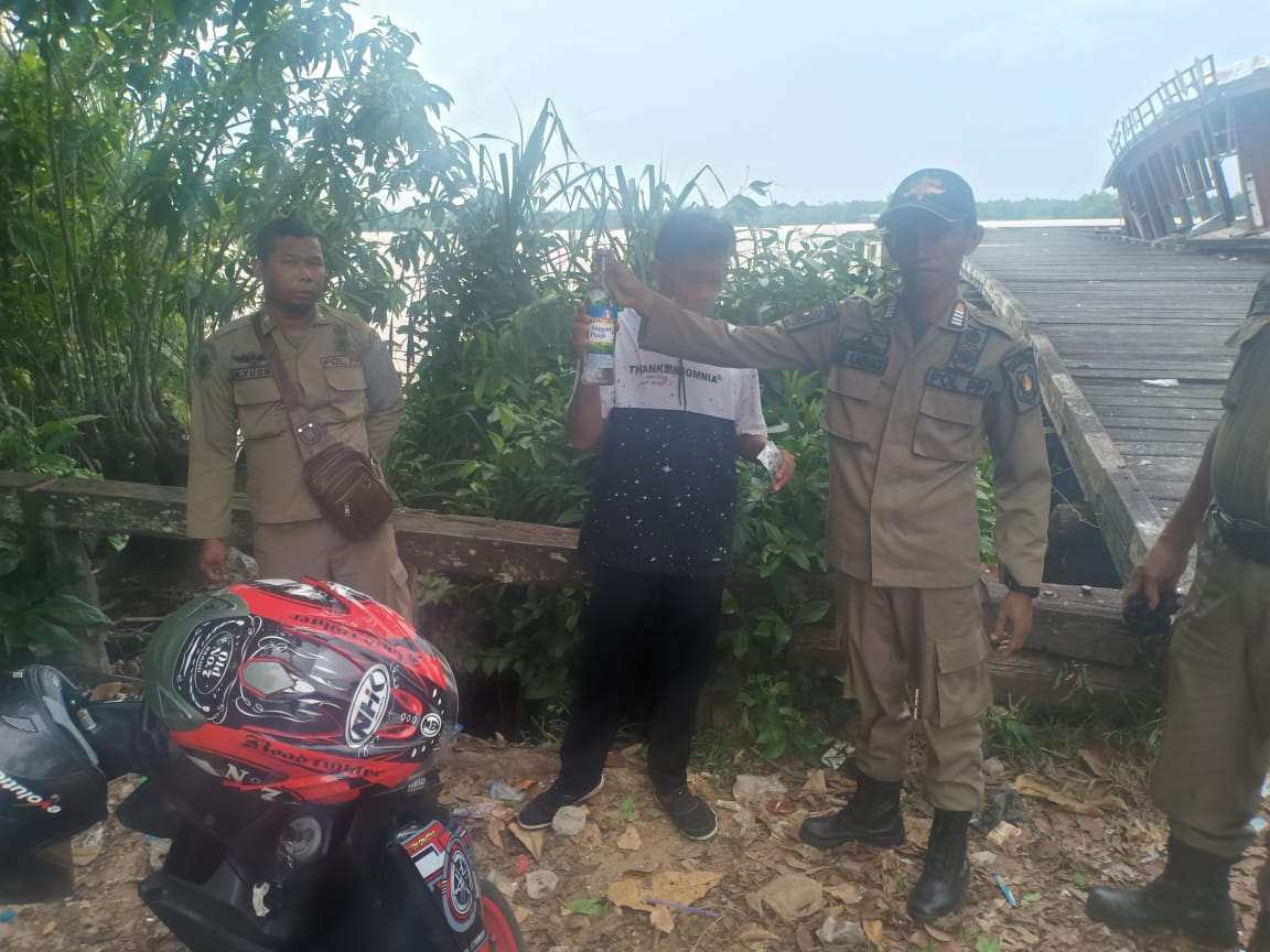 GPU Manggatang Tarung Peta Pengawasan Satpol PP dan Pemadam Kebakaran Kabupaten Kapuas