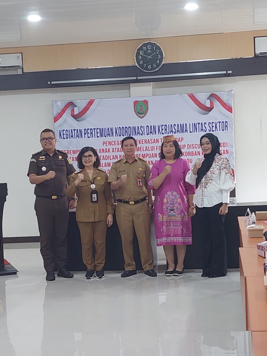 DP3APPKB Gelar FGD Akses Keadilan Bagi Perempuan dan Anak dalam Sistem Peradilan Pidana Terpadu di Kalimantan Tengah