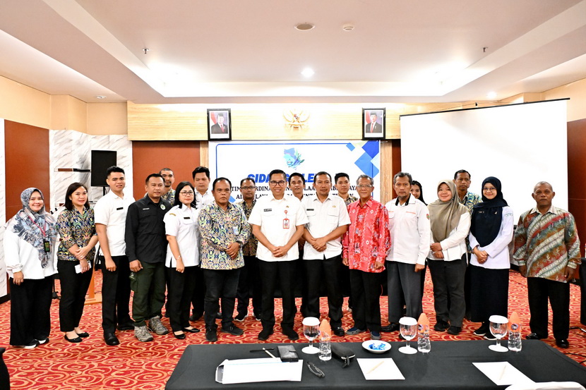 Kepala Bappedalitbang Prov. Kalteng Buka Sidang Pleno V TKPSDA WS Mentaya-Katingan Tahun 2024