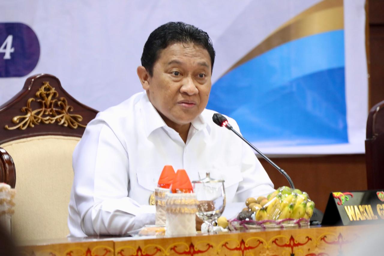 Wagub Kalteng Sampaikan Arahan Gubernur Pada RUPS Tahunan PT Jamkrida Kalteng Tahun Buku 2023