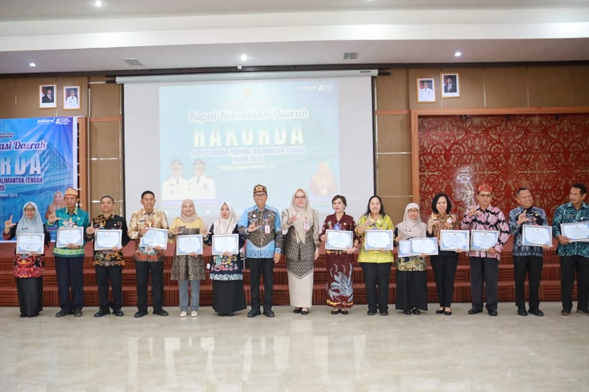 Buka Rakorda Perpustakaan, Plt Sekda Kalteng Dorong Transformasi Digital dan Literasi Daerah