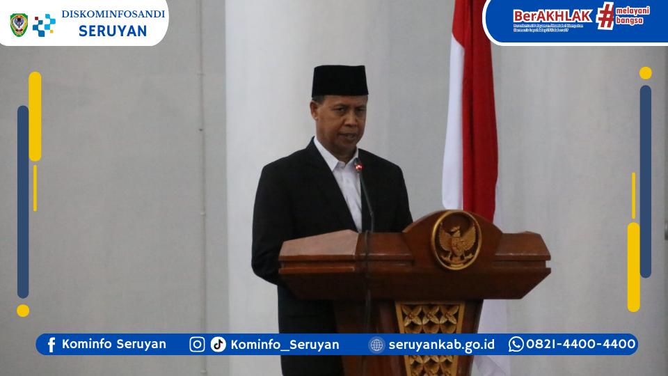 Wakil Bupati Seruyan Hadiri Rapat Paripurna ke-18, DPRD-Pemkab Sepakati Raperda APBD 2026