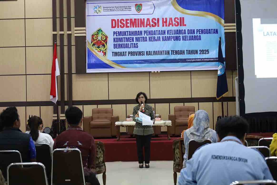 Perkuat Sinergi, Kepala Dinas P3APPKB Prov. Kalteng Paparkan Strategi Ketahanan Keluarga untuk Tekan Stunting