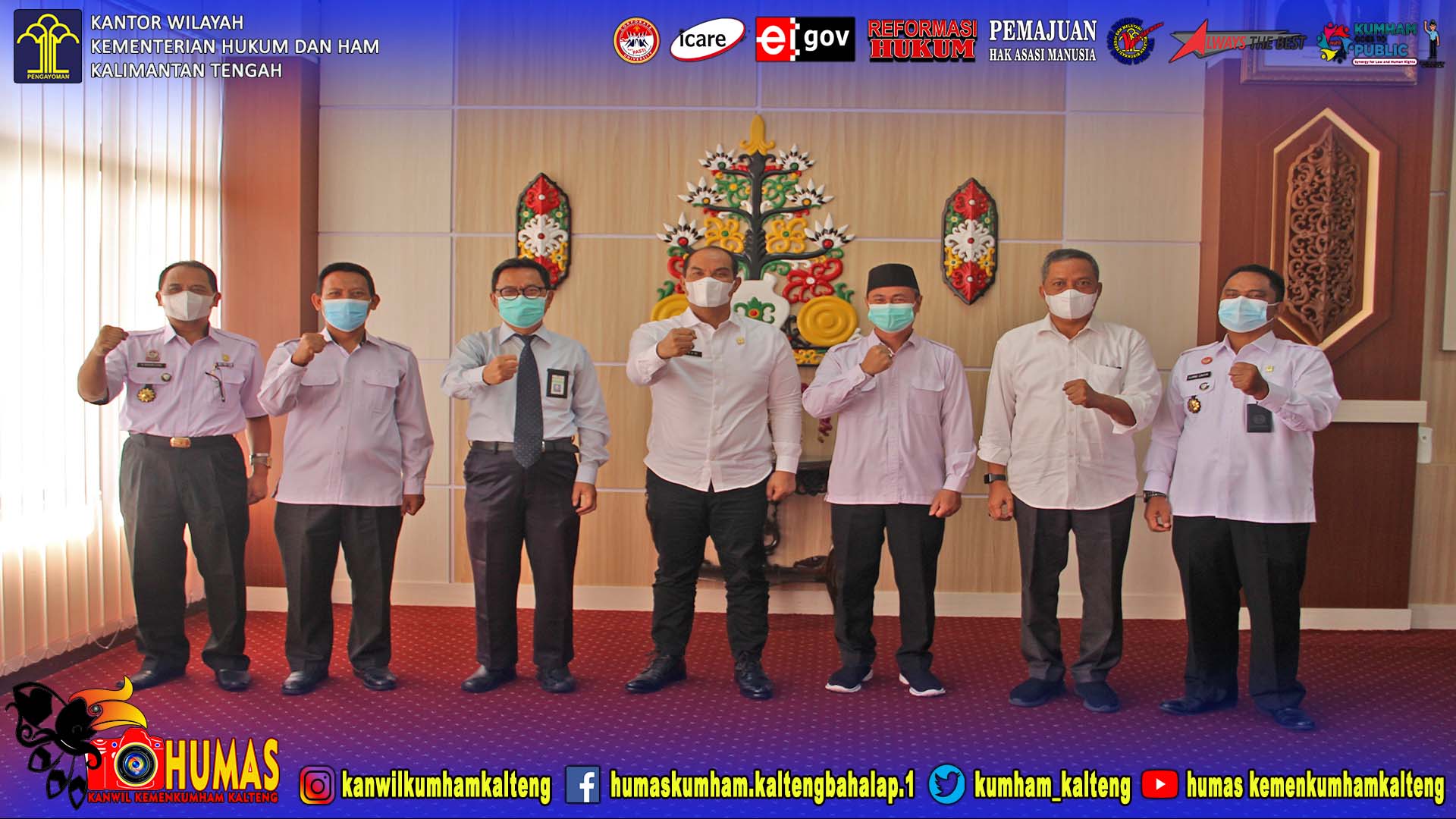 Manfaatkan Eks Gedung Kanwil Kemenkumham Kalteng Guna Tingkatkan Pelayanan Pada Kanim Kelas I Non TPI Palangka Raya 