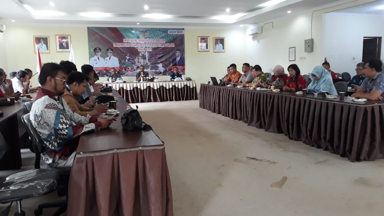 Harapkan Harga Wajar, Disbun Prov. Kalteng Gelar Rapat Penetapan Harga TBS Kalteng Periode Bulan Desember 2023