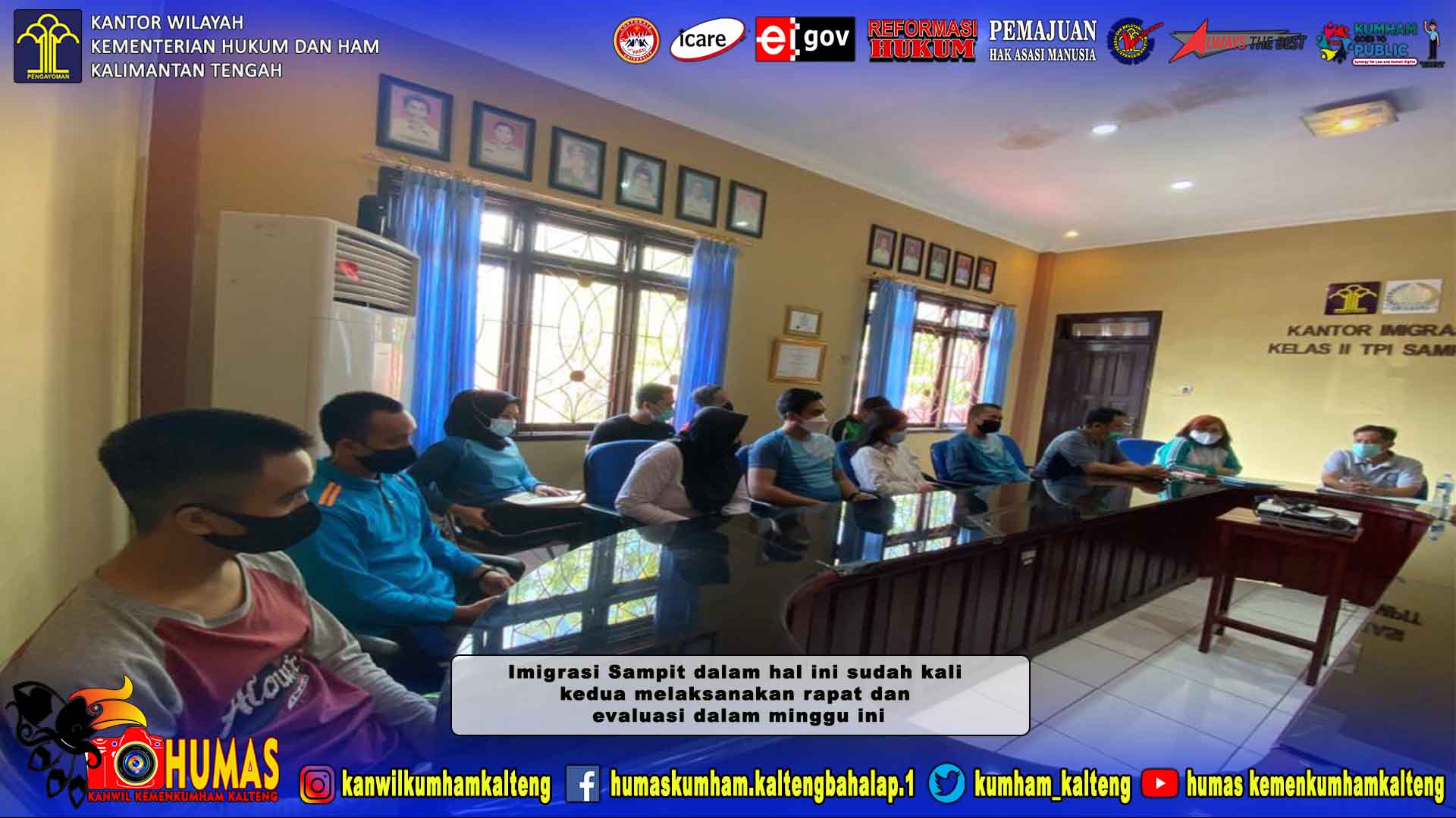 Rapat dan Evaluasi Pembinaan Pegawai