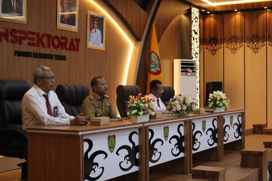 Inspektorat Daerah Prov. Kalteng Gelar Sosialisasi Sistem Pengendalian Intern Pemerintah