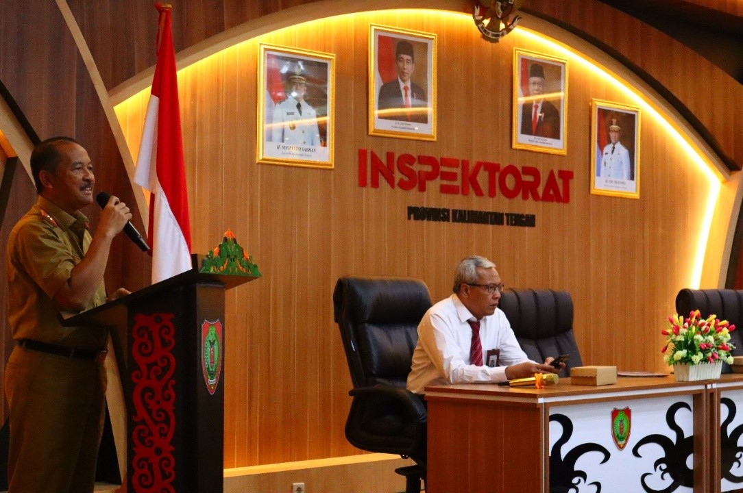 Inspektorat Daerah Prov. Kalteng Gelar Sosialisasi Sistem Pengendalian Intern Pemerintah