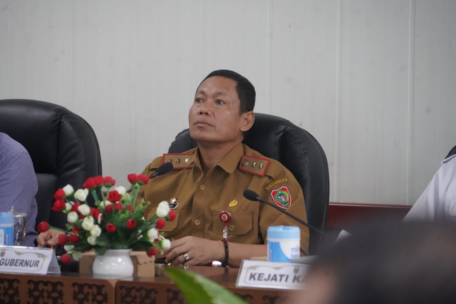 Sahli Gubernur Yuas Elko Ikuti Rakor Pengendalian Inflasi Bersama Irjen Kemendagri Secara Virtual