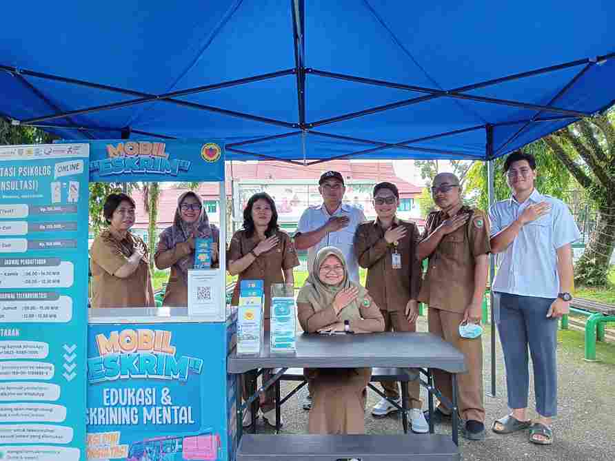 Mobil ESKRIM : Edukasi dan Skrining Mental RS Kalawa Atei