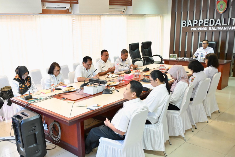Bapperida Provinsi Kalteng Ikuti Pra-Rakortekrenbang 2025 Secara Daring