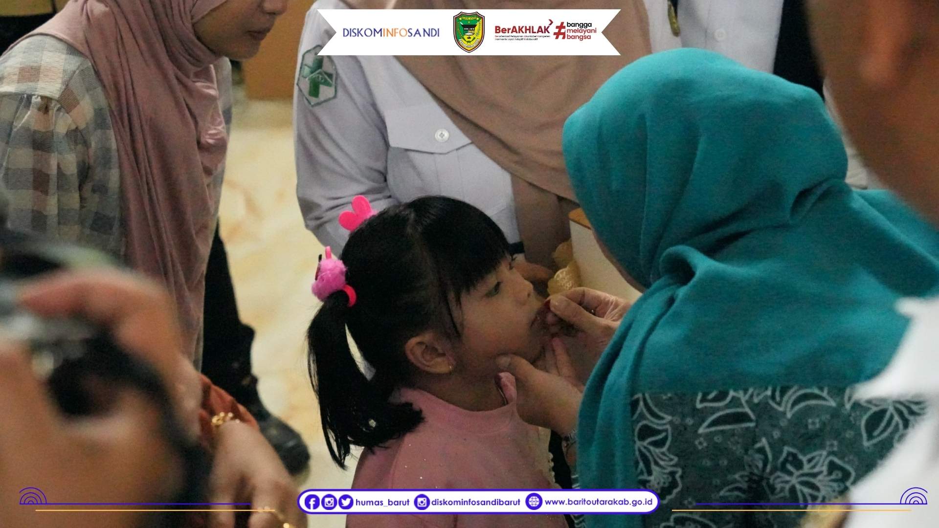 Dampingi Bupati Barito Utara, Ketua TP PKK Barito Utara Hadiri Musrenbang Kecamatan Lahei