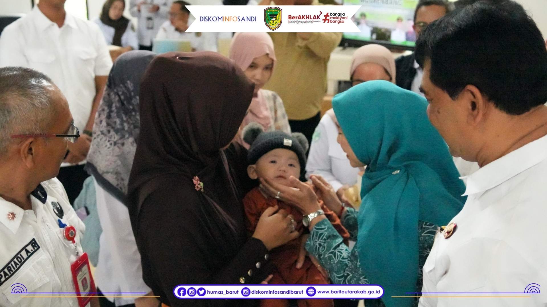 Dampingi Bupati Barito Utara, Ketua TP PKK Barito Utara Hadiri Musrenbang Kecamatan Lahei