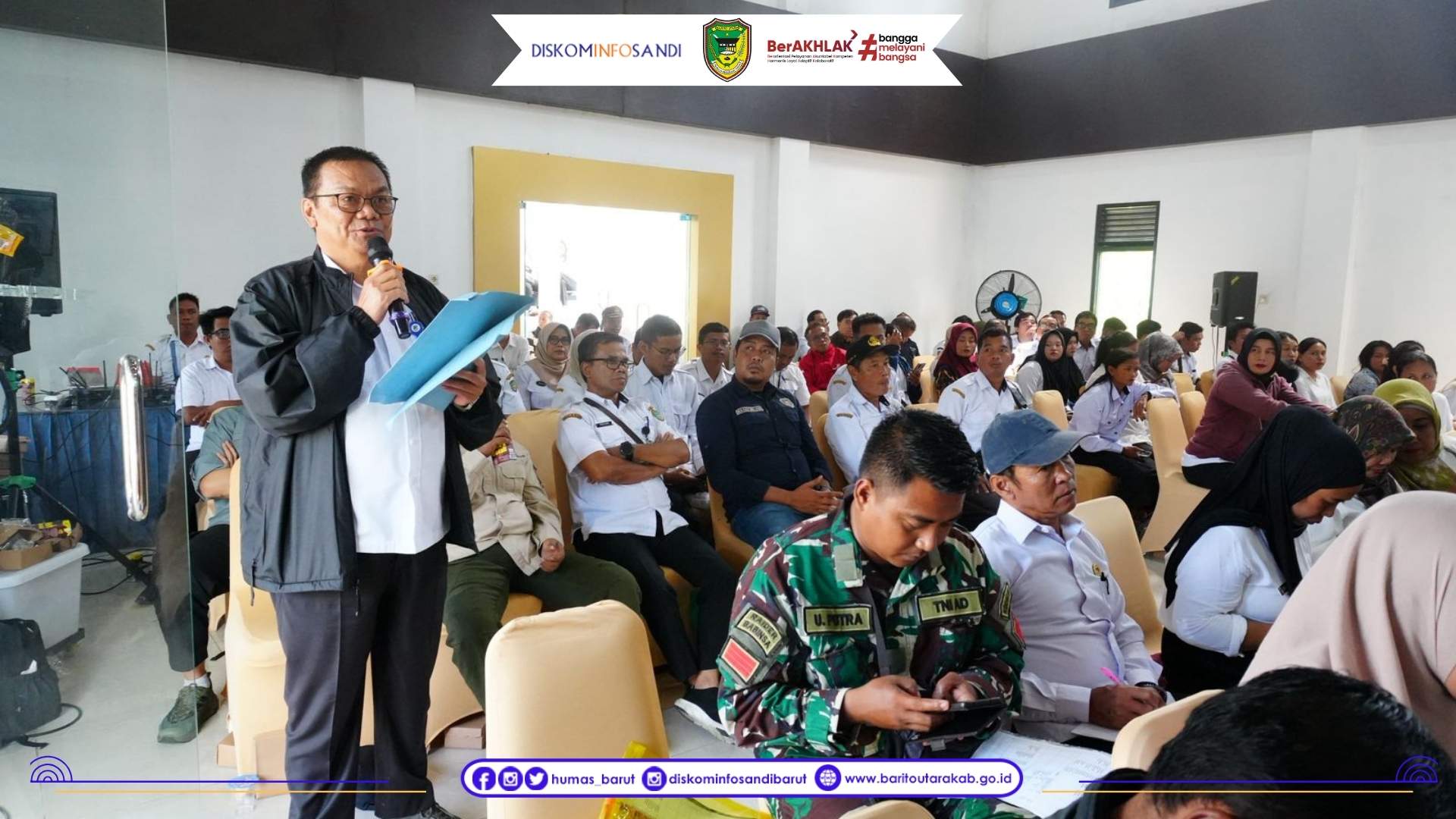 Musrenbang Lahei Barat, Wabup Barut Tekankan Pentingnya Kerja Cerdas dan Transparansi untuk Kesejahteraan Masyarakat