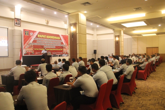 Kanwil Kemenkumham Kalteng Laksanakan Rakor Penyusunan Rencana Kerja dan Anggaran Tahun 2020