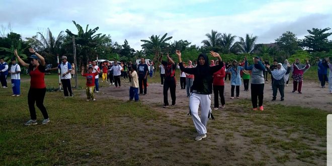 Olahraga di Koplek Bangas Permai