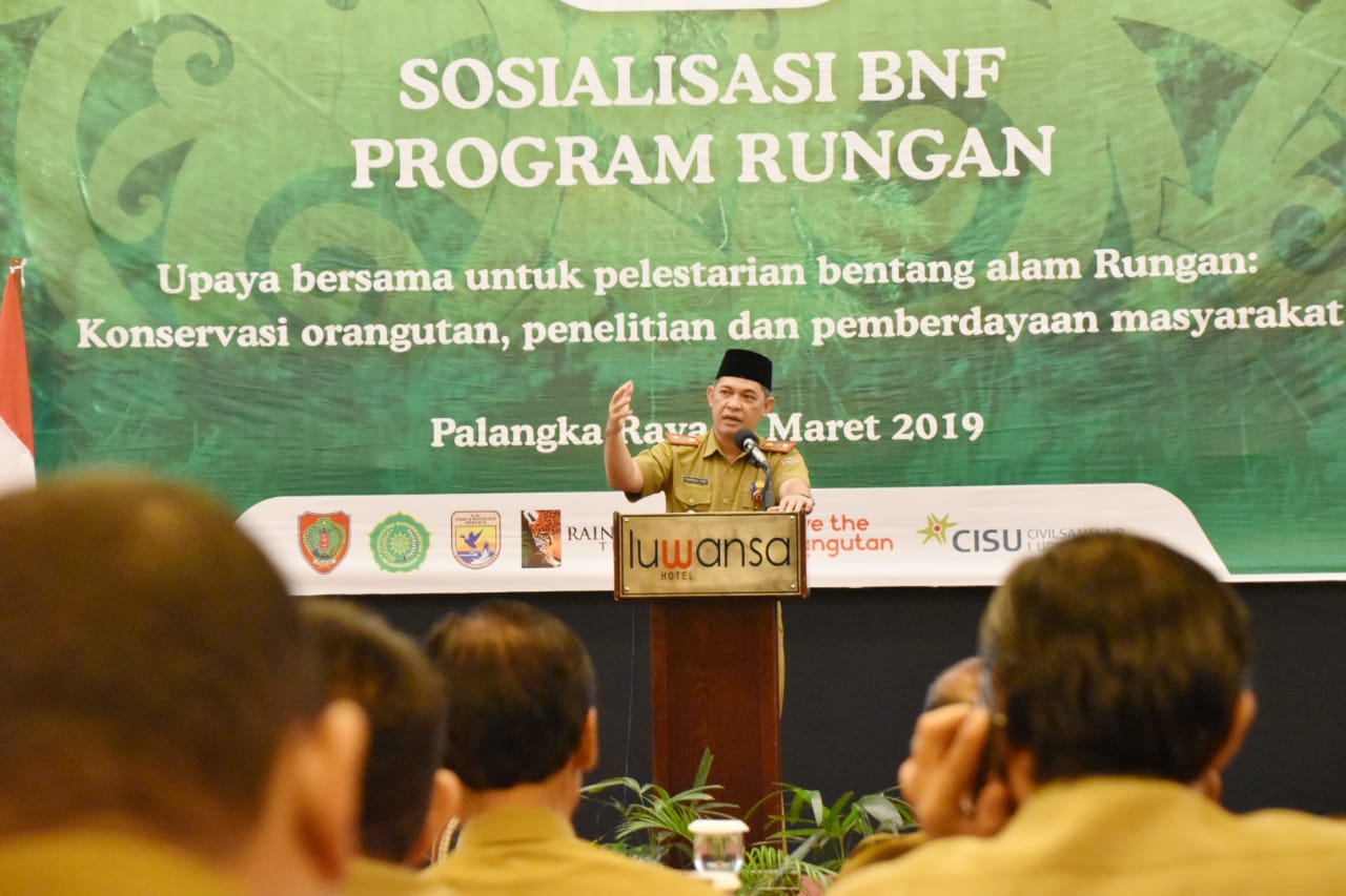 Sekda Hadiri Sosialisasi BNF Program Rungan