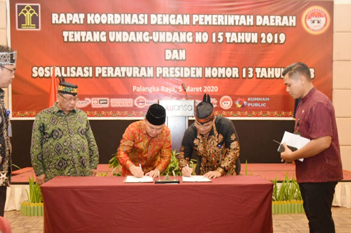 Tekan Tindak Pidana di Kalteng, Gubernur Resmikan Law and Human Rights Centre 