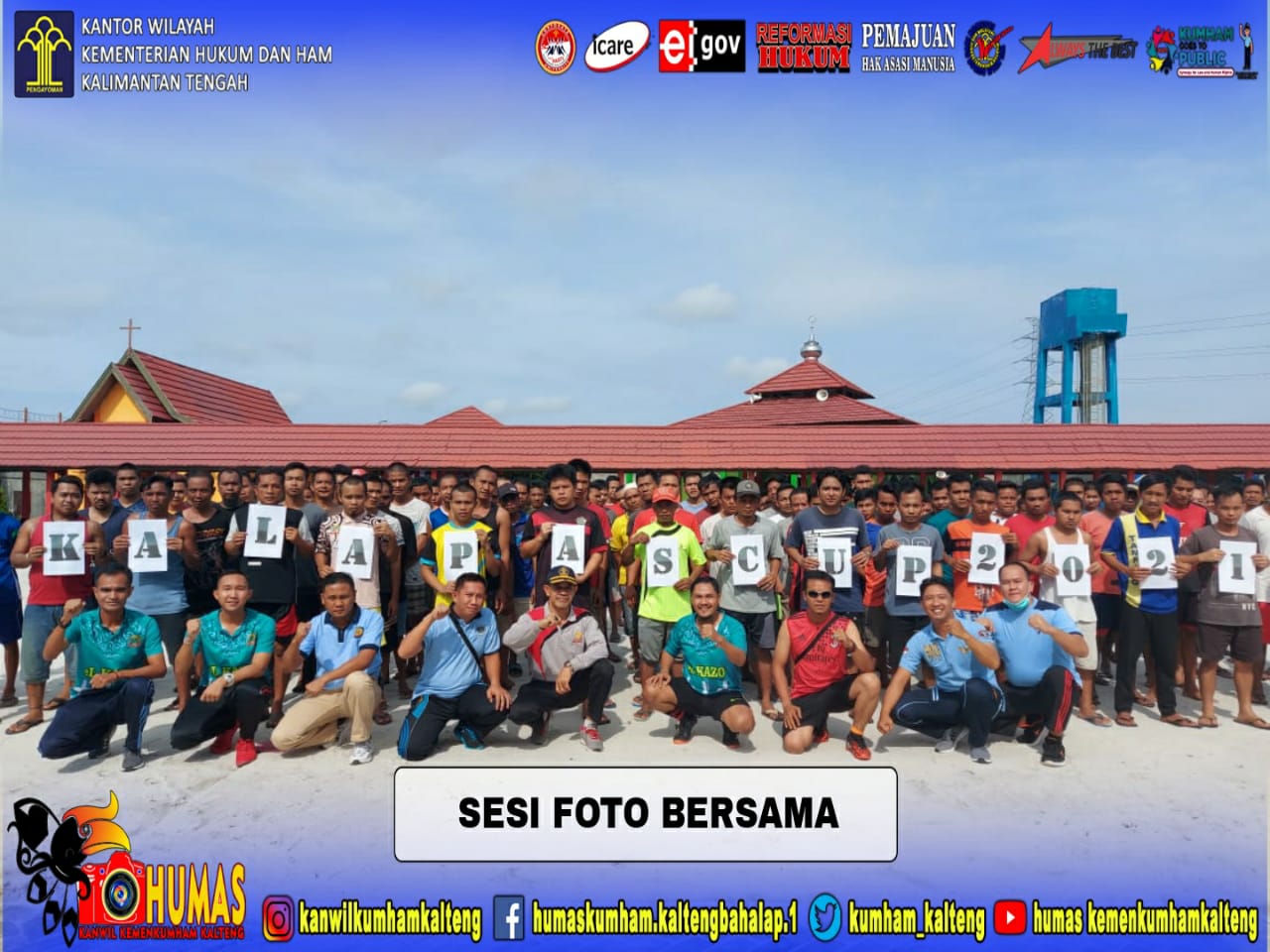 Kalapas Cup Seri 1 Lapas Narkotika Kelas IIA Kasongan Dimulai