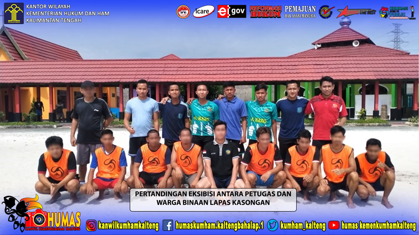 Kalapas Cup Seri 1 Lapas Narkotika Kelas IIA Kasongan Dimulai