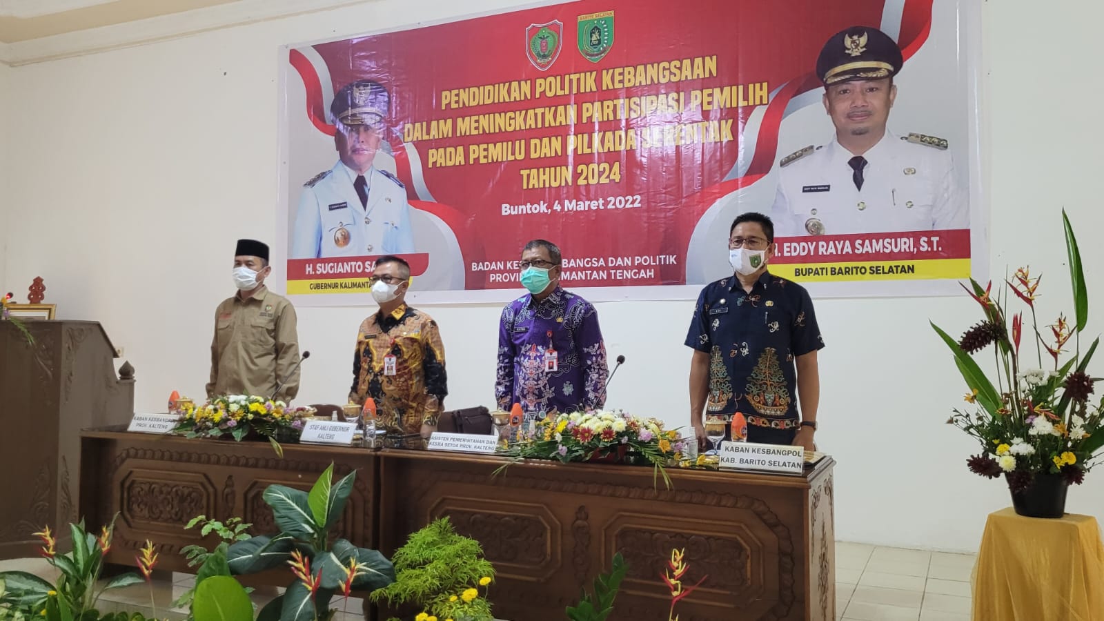 Asisten PemKesra Katma F. Dirun Sampaikan Arahan Khusus Gubernur  Menyongsong Pemilu 2024