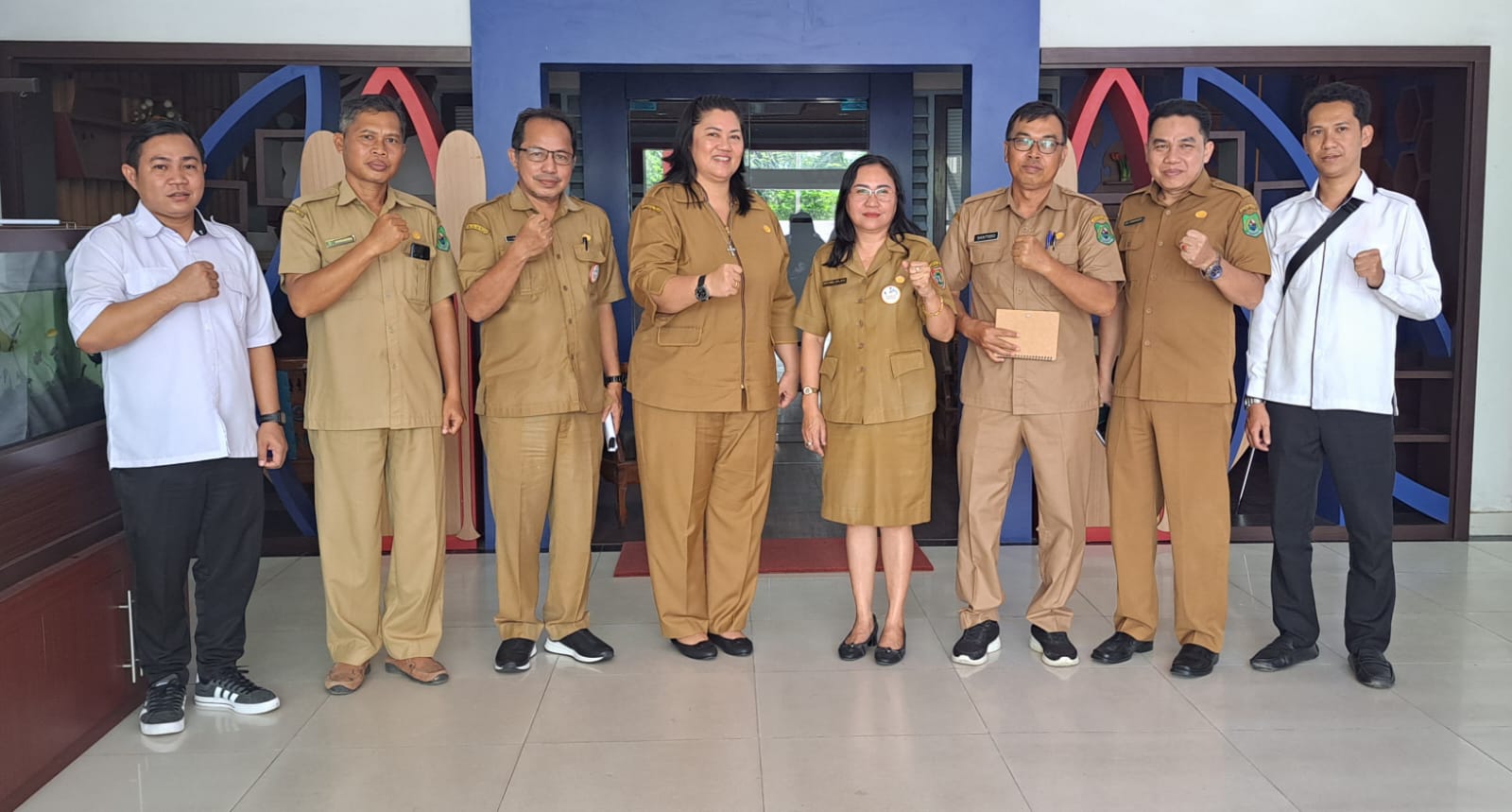 Jalin Silaturahmi, Kepala Dislutkan Prov. Kalteng Terima Kunjungan Kepala DKPP Kabupaten Kapuas