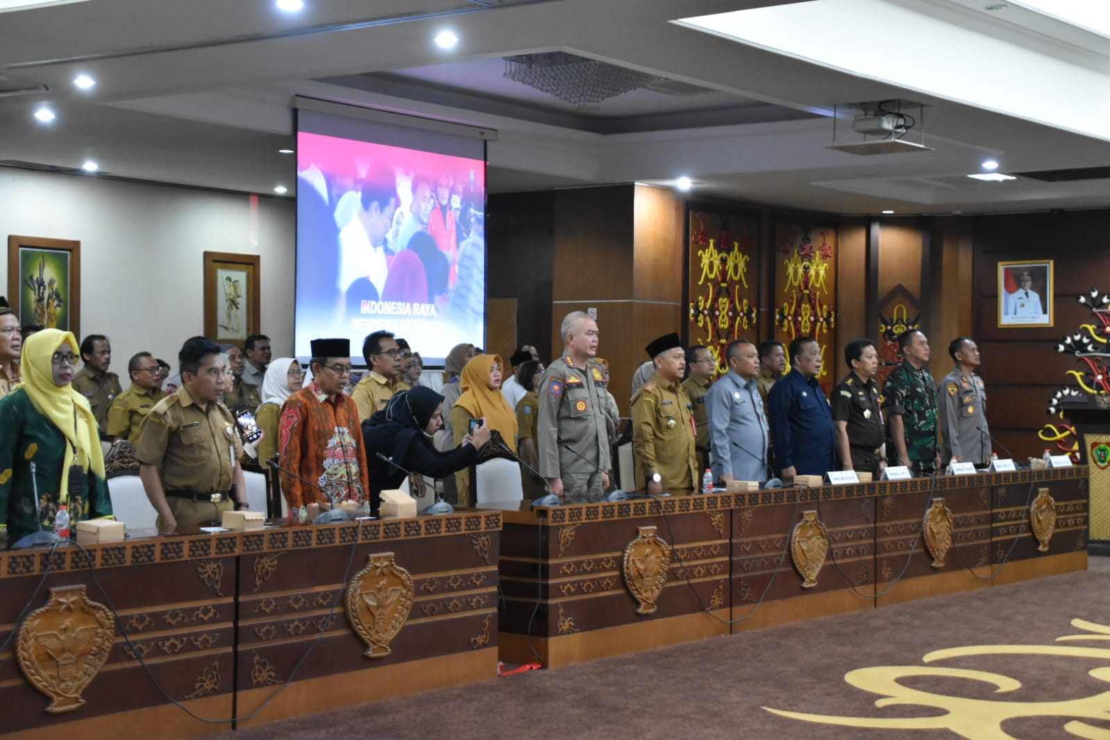 Hadiri Pelantikan Pengurus Perwakilan BWI Kalteng, Sekda Nuryakin Resmi Launching Program Wakaf Uang Tunai