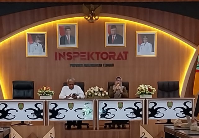 Inspektorat Daerah Prov. Kalteng Lakukan Pendampingan Penyusunan Risk Register Bagi Perangkat Daerah Tahun 2024