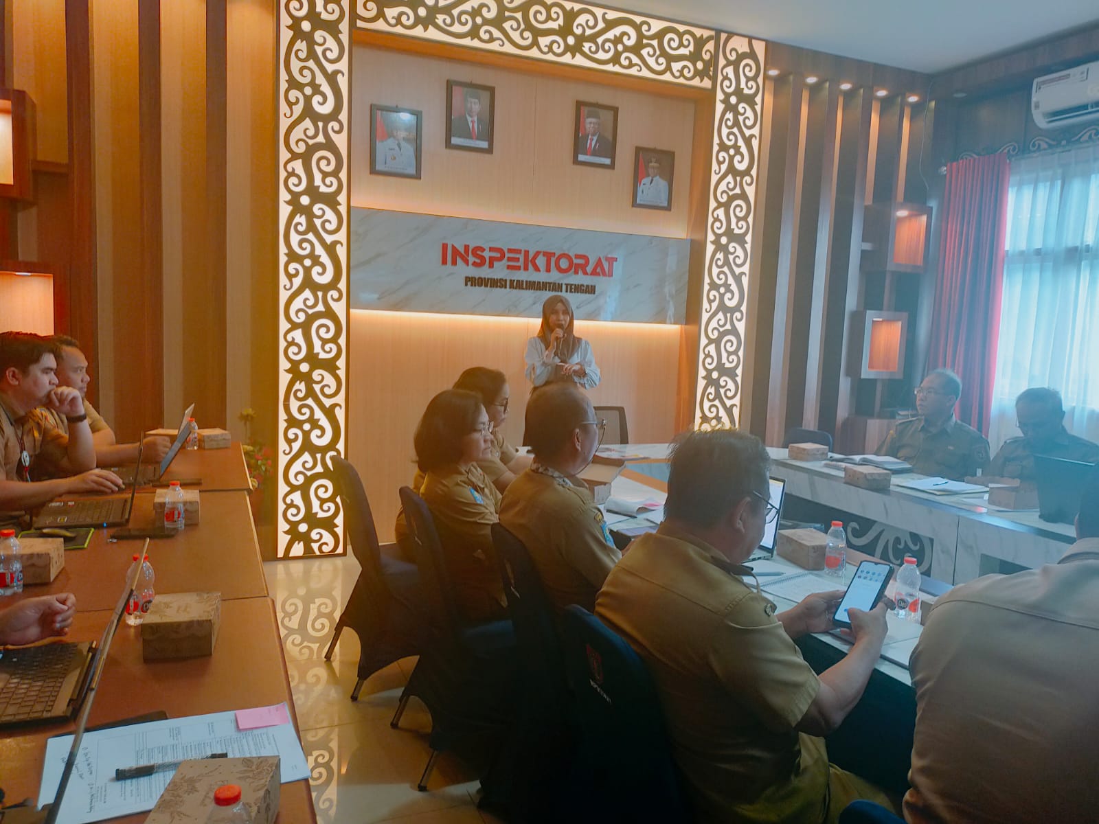 Inspektorat Daerah Prov. Kalteng Lakukan Pendampingan Penyusunan Risk Register Bagi Perangkat Daerah Tahun 2024