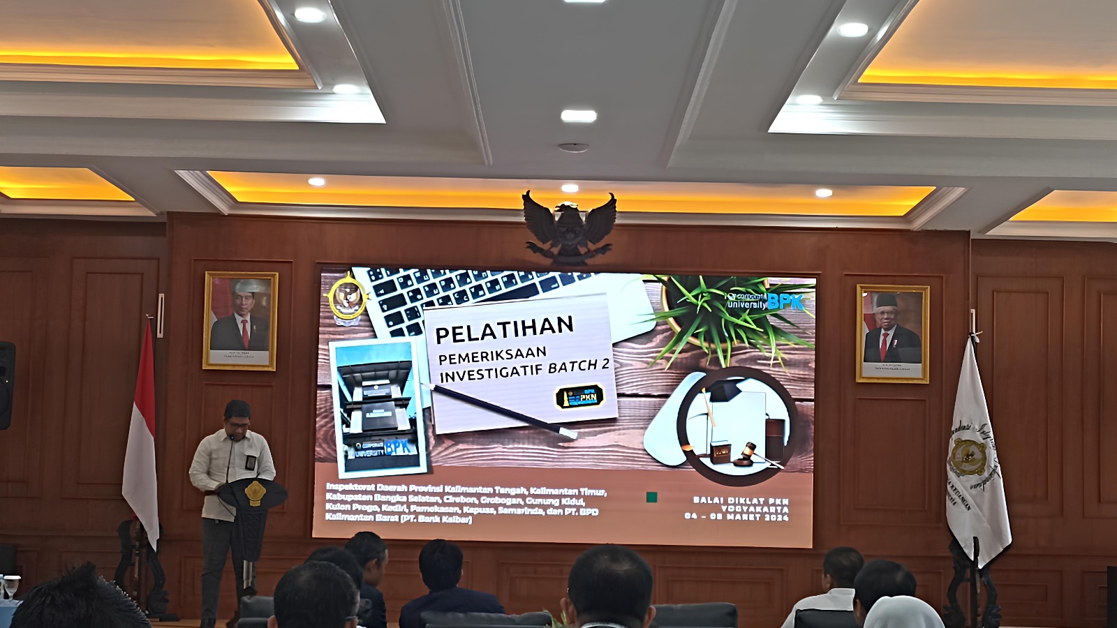 Inspektorat Daerah Prov. Kalteng Kirimkan APIP Ikuti Diklat Audit Investigatif
