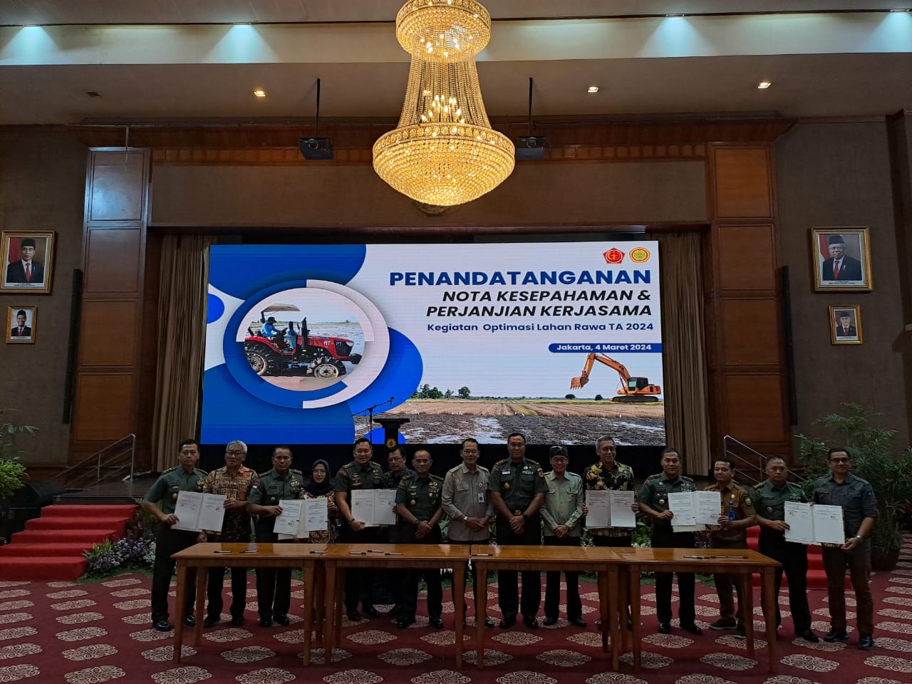 Optimasikan Lahan Rawa di Kalteng, Kadis TPHP Gandeng Aster Kodam Tanjungpura