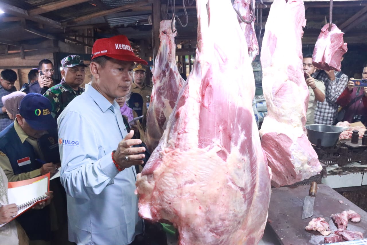 Sahli Gubernur Yuas Elko Pimpin Pemantauan Harga Pangan Jelang Ramadhan 1445 H Tahun 2024