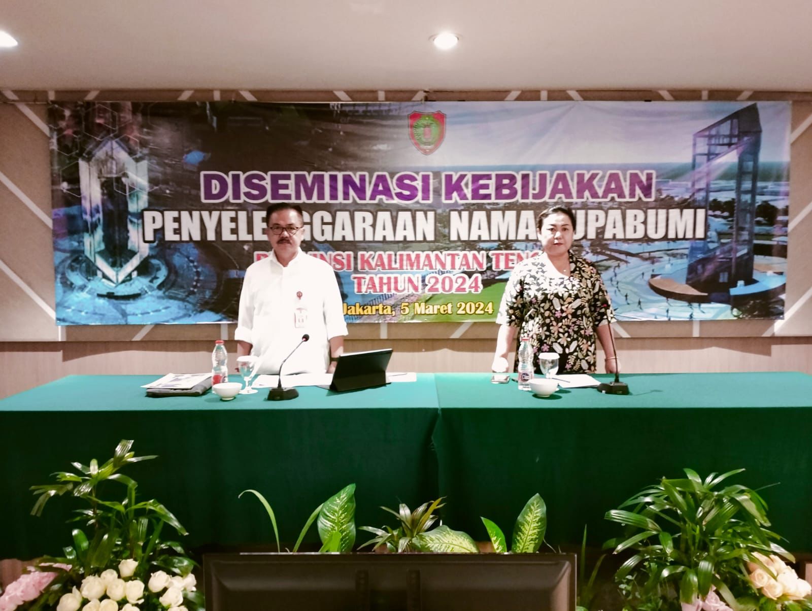 Plh. Asisten Pemkesra Herson B. Aden Buka Diseminasi Kebijakan Penyelenggaraan Nama Rupabumi 