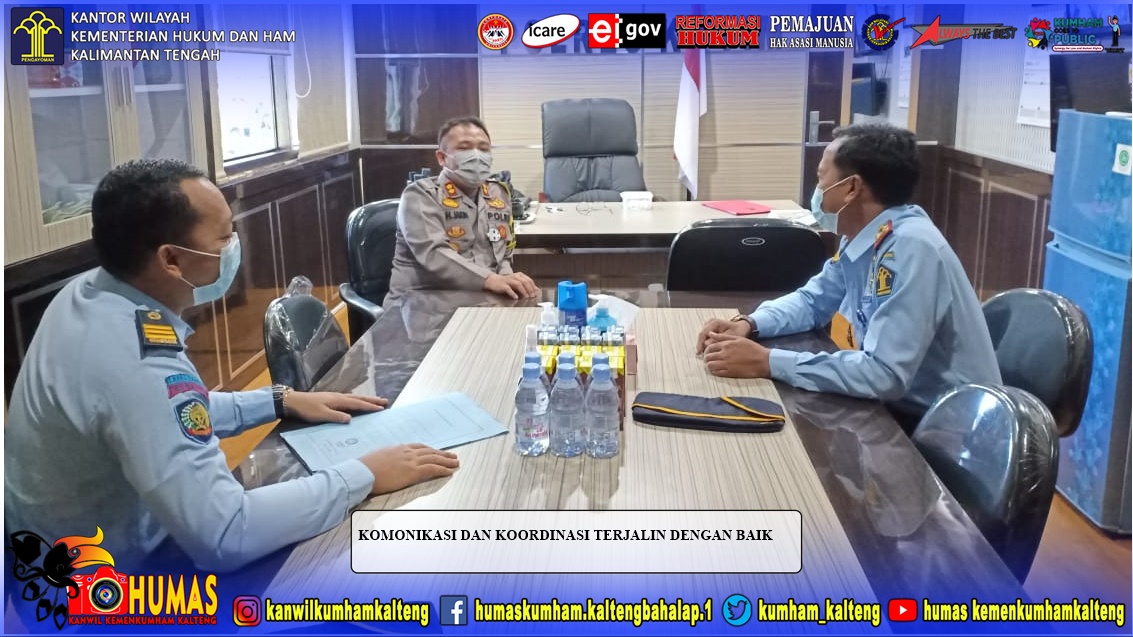 Kalapas Sampit Terus Jalin Sinergitas dengan Polres Kotim