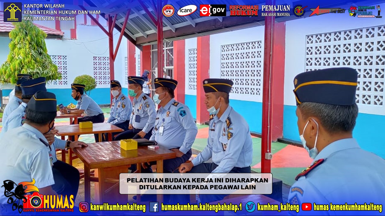 Kuatkan Tata Nilai PASTI, Lapas Palangka Raya Adakan Workshop Bagi Agen Perubahan