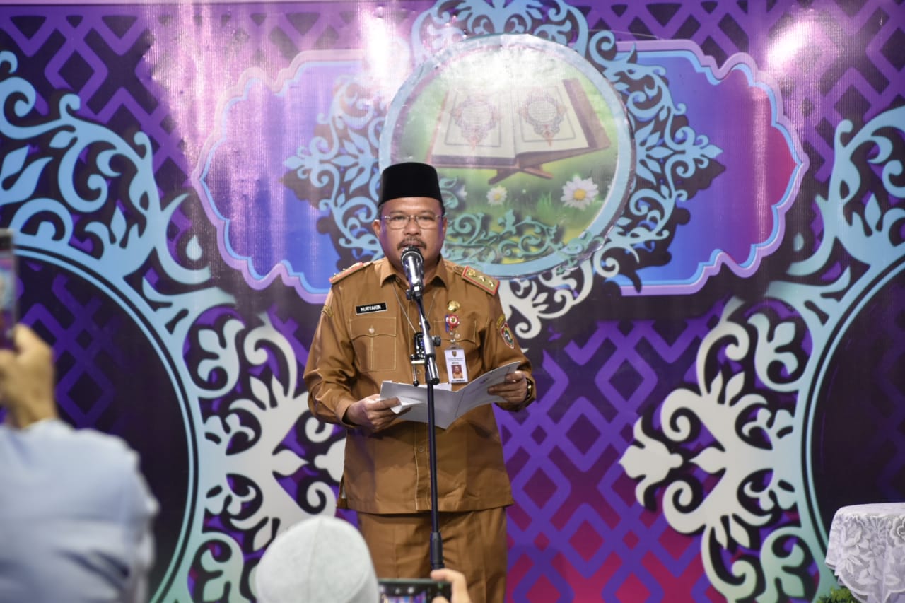 Pj. Sekda Kalteng Menutup Secara Resmi Musabaqah Tahfidz Quran Tahun 2022