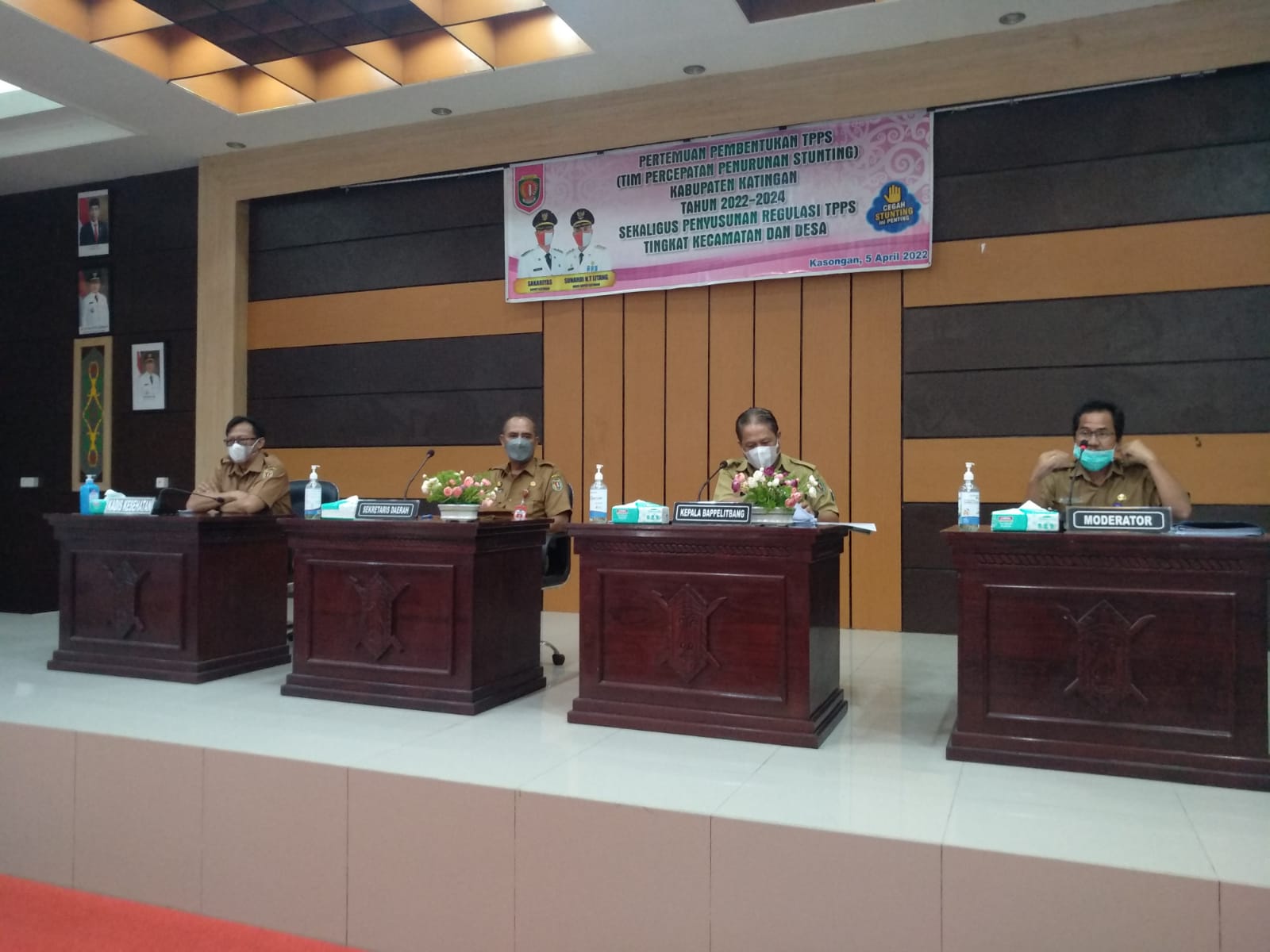 Sekda Katingan Minta Penurunan Angka Stunting Jadi Program Prioritas