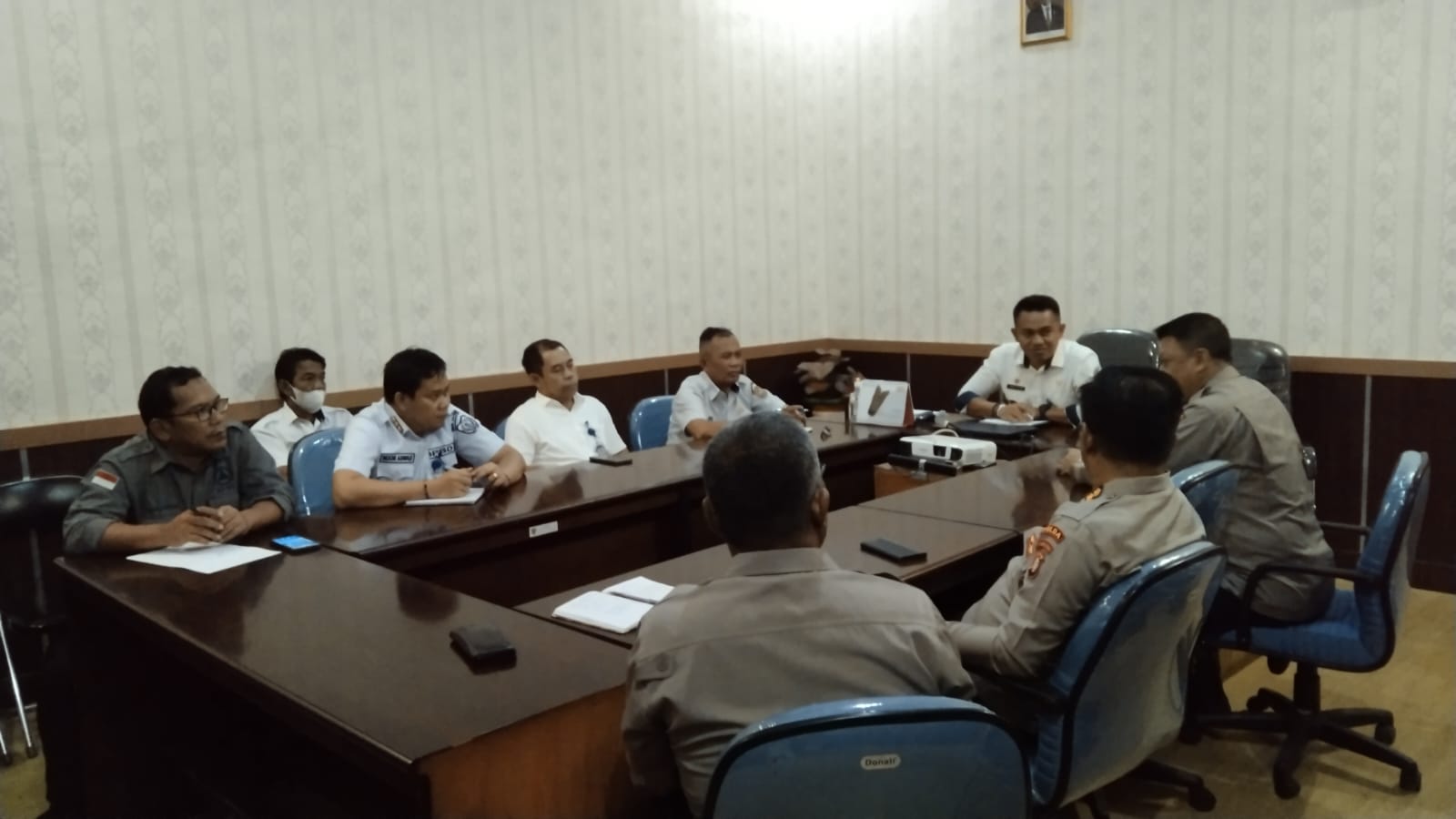 BPBPK Prov. Kalteng dan Polda Kalteng Koordinasi Terkait Bencana
