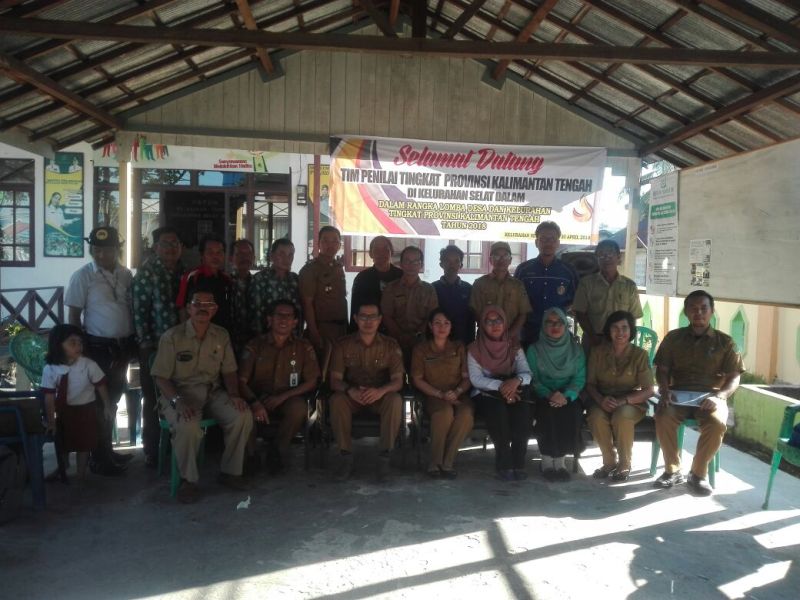 Selam Wakili Kapuas Di Lomba Desa dan Kelurahan Tingkat Kalteng