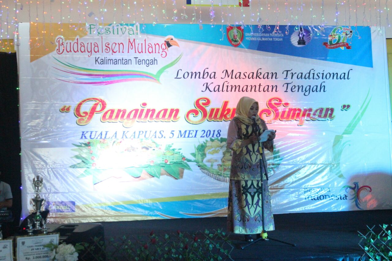 Agustiah Said Ismail Hadiri Pembukaan Lomba Panginan Sukup Simpan