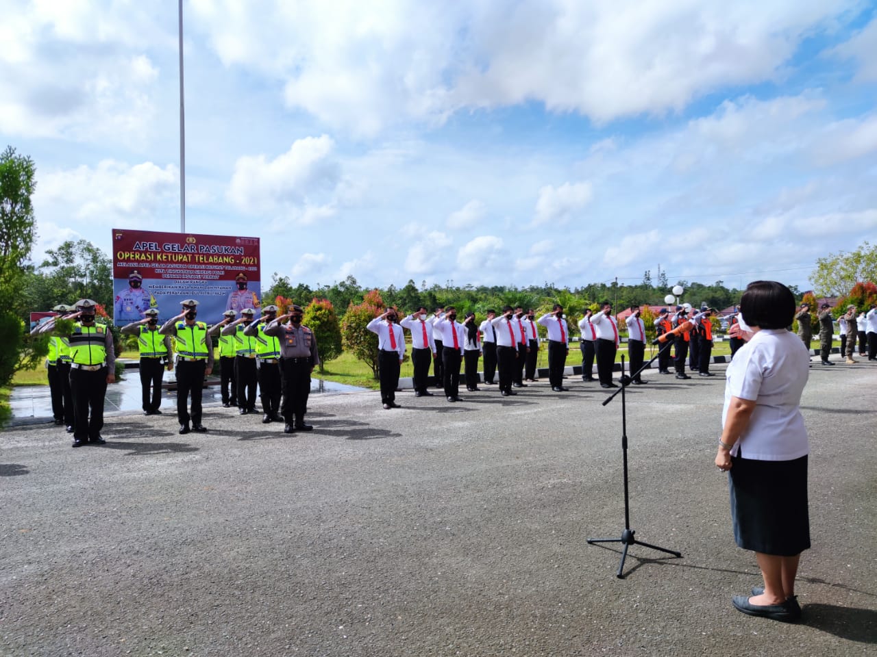 Apel Gelar Pasukan Operasi Ketupat 2021, Wakil Bupati Bacakan Amanat Kapolri