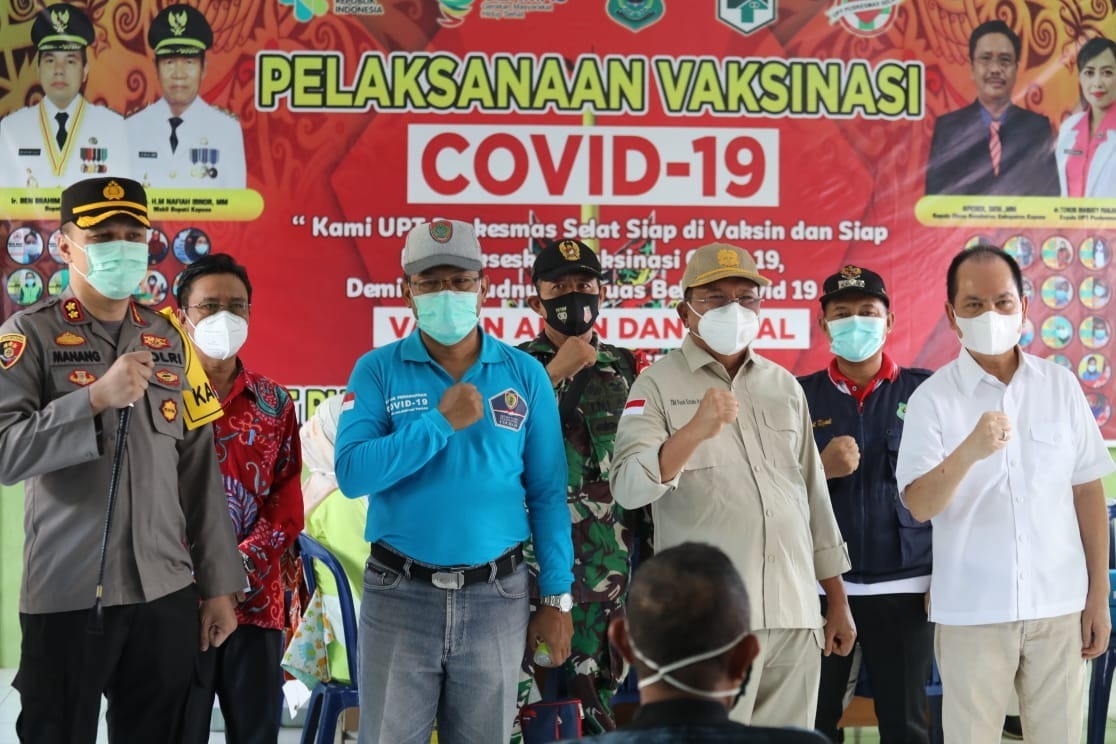 Plt. Sekda Kalteng Minta Vaksinasi Lansia dan Tenaga Pendidik di Prioritaskan