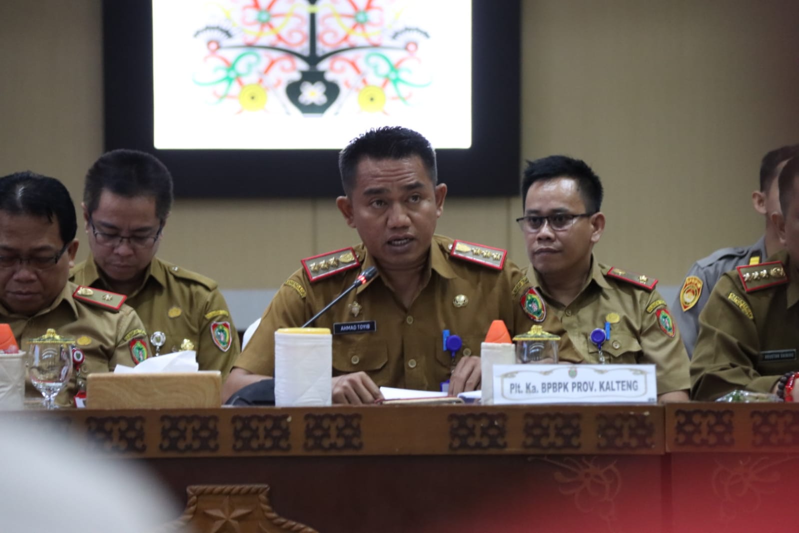 Sekda H. Nuryakin Buka Rakor Pemantapan Rencana Penanganan Darurat Karhutla di Wilayah Provinsi Kalteng Tahun 2023