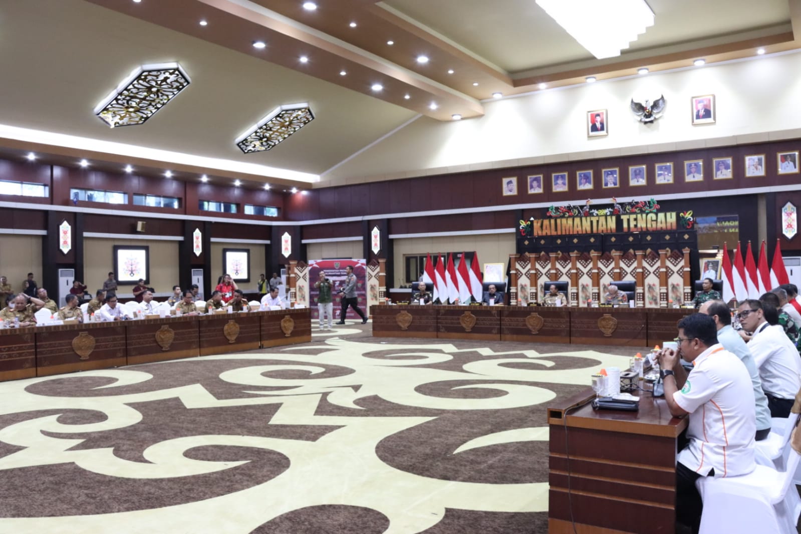 Sekda H. Nuryakin Buka Rakor Pemantapan Rencana Penanganan Darurat Karhutla di Wilayah Provinsi Kalteng Tahun 2023