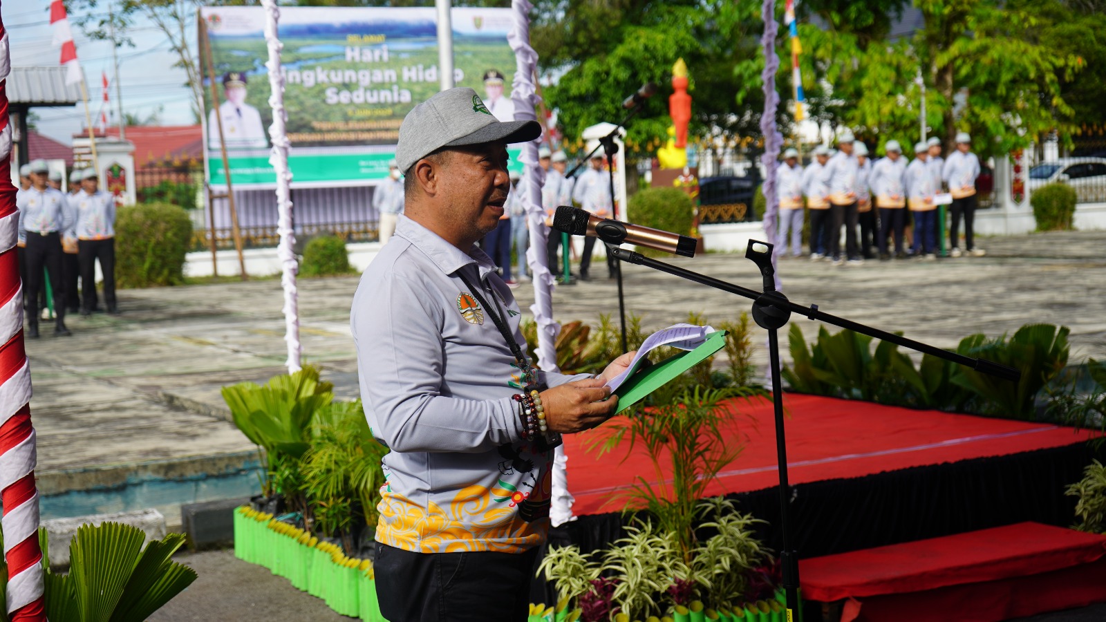 DLH Prov. Kalteng Laksanakan Upacara Peringatan Hari Lingkungan Hidup Se-Dunia Tahun 2024