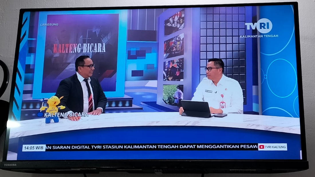 Kepala Bappedalitbang Sampaikan Visi Perencanaan Pembangunan Kalteng pada Kalteng Bicara 